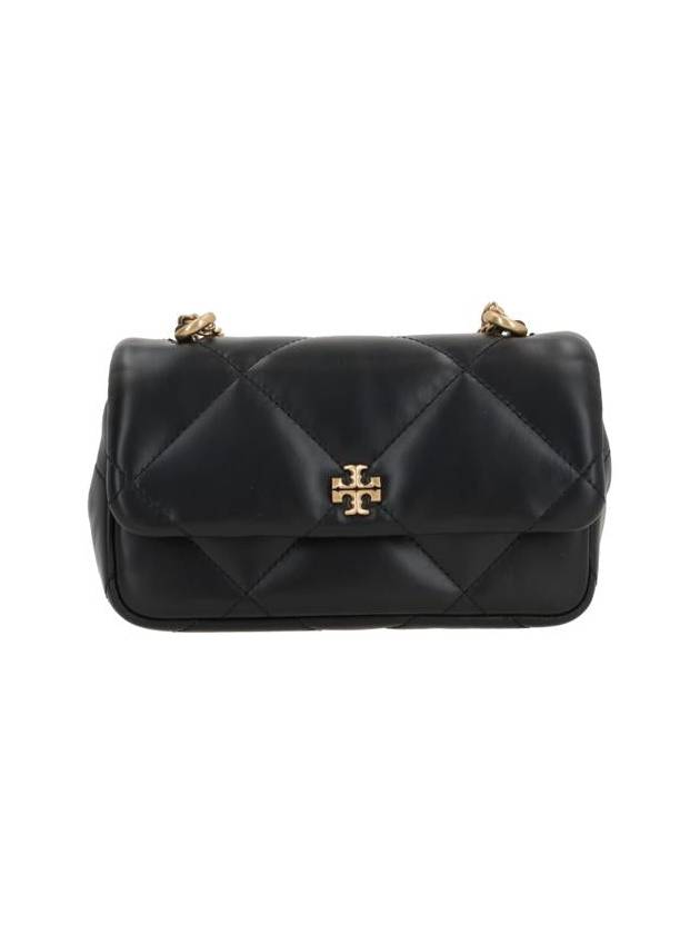 Kira Diamond Quilted Flap Cross Bag Black - TORY BURCH - BALAAN 2