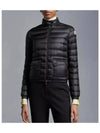 Lans Short Down Jacket Black - MONCLER - BALAAN 3