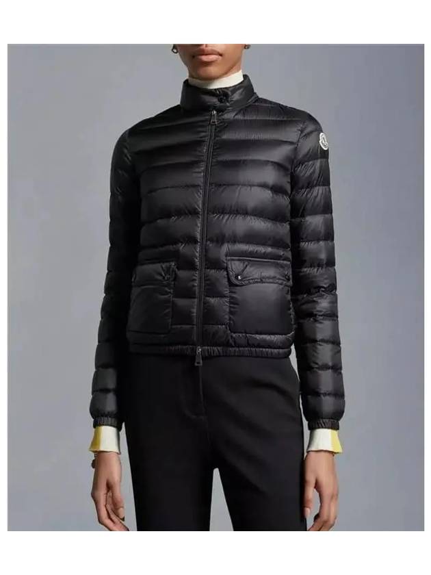 Lans Short Down Jacket Black - MONCLER - BALAAN 3