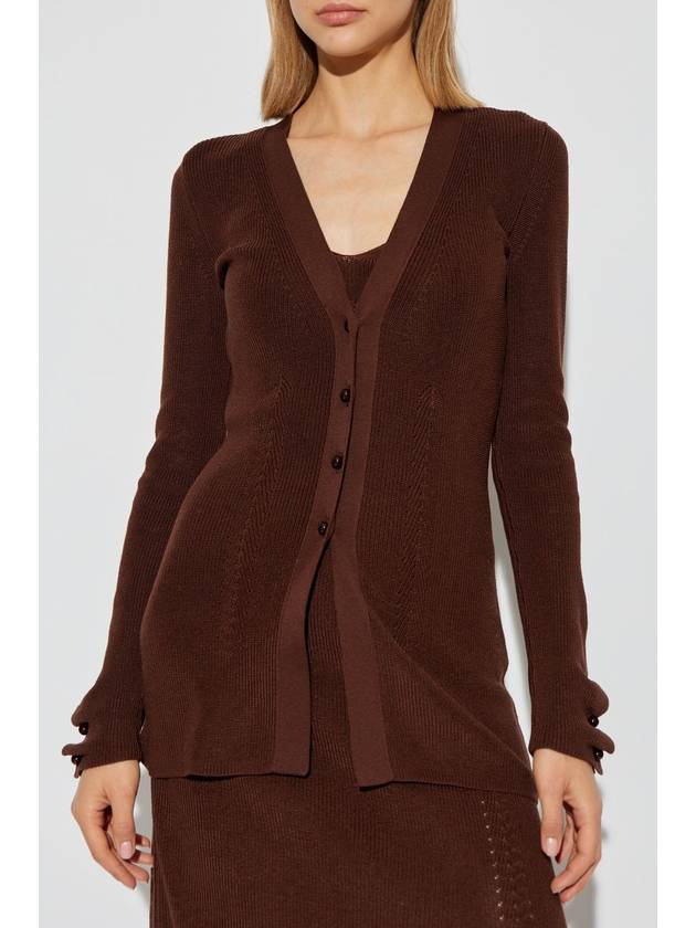 Aeron Cardigan Baxter, Women's, Brown - AERON - BALAAN 3