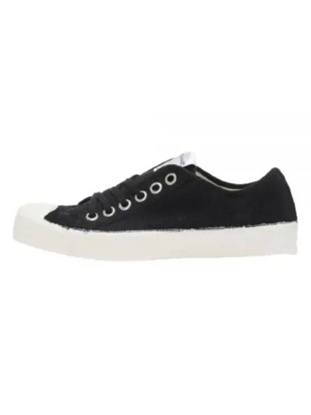 Special Linen Low Top Sneakers Black - SPALWART - BALAAN 2