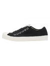 Special Linen Low Top Sneakers Black - SPALWART - BALAAN 1