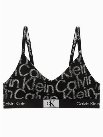 Underwear Women CK 1996 Cotton Bralette QF7218IV3 - CALVIN KLEIN - BALAAN 1