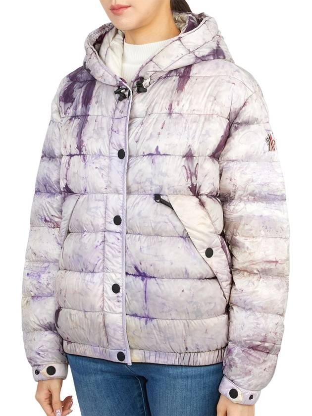 Women's Rives Short Padded Jacket Lilac - MONCLER - BALAAN 4