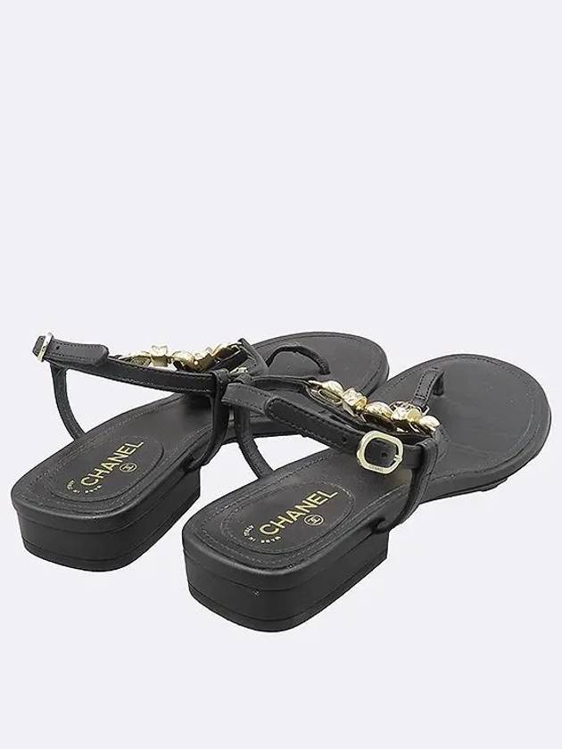 Smith Market Used Luxury Goods G39674 Sandals Women s Shoes - CHANEL - BALAAN 6