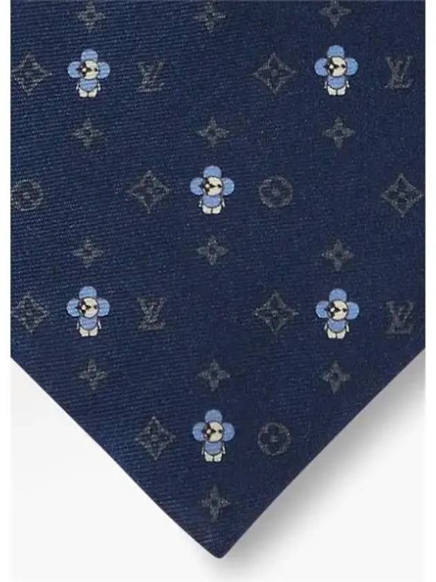 Monogram Small Vivienne Tie Navy - LOUIS VUITTON - BALAAN 3