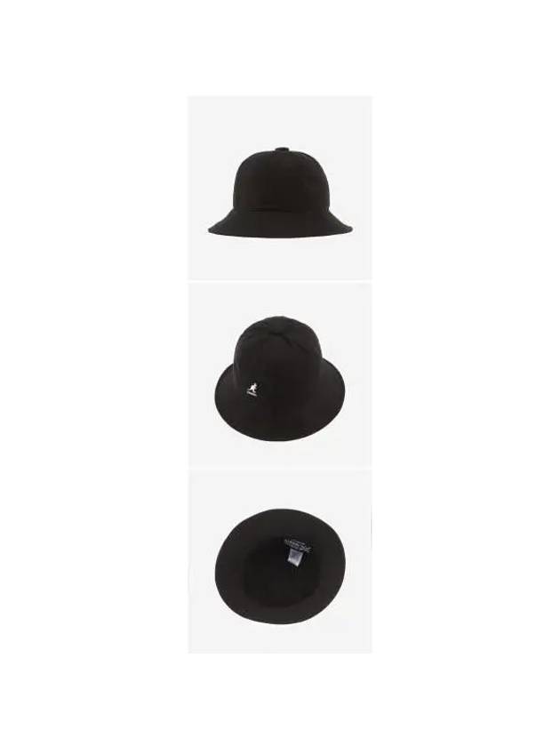 K5369 BLACK washed casual bucket hat - KANGOL - BALAAN 5