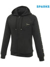 Men s side logo line training hooded zip up SO3MTW001 - SPARKS - BALAAN 2