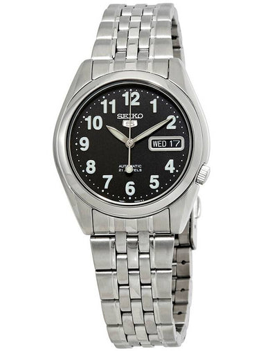 Seiko Series 5 Automatic Black Dial Men's Watch SNK381 - SEIKO - BALAAN 1