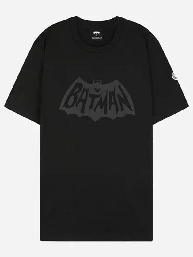 8C00041 89AHD 999 Men s Batman Print Short Sleeve T Shirt Black 1064821 - MONCLER - BALAAN 1