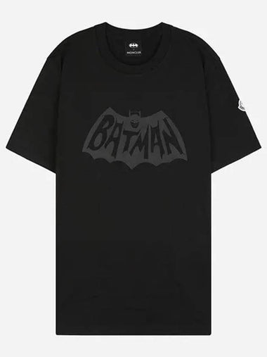 8C00041 89AHD 999 Men s Batman Print Short Sleeve T Shirt Black 1064821 - MONCLER - BALAAN 1