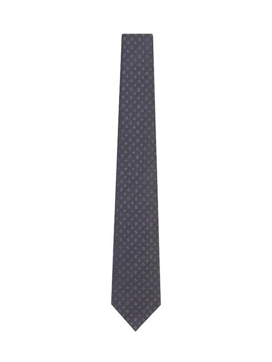 Monogram Classic Tie Grey - LOUIS VUITTON - BALAAN 1