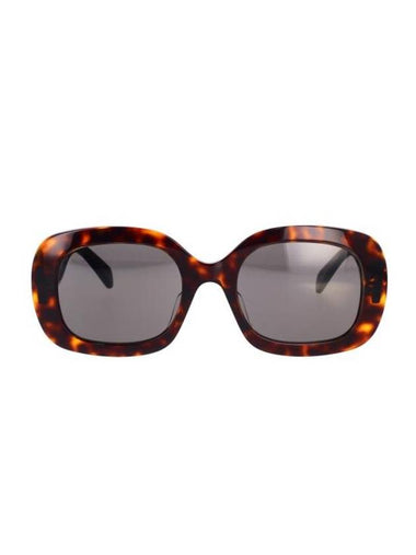 Eyewear Triomphe 10 Acetate Sunglasses Tortoise - CELINE - BALAAN 1