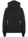 CHESSEL logo hood padded jacket black 1A000 33 5399D 999 - MONCLER - BALAAN 3