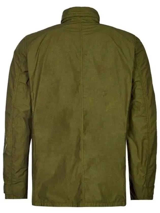 Wappen Patch Pocket Field Zip Up Jacket Khaki - STONE ISLAND - BALAAN 3