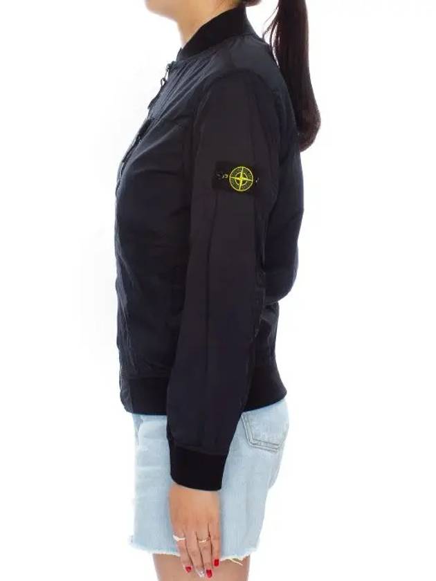 Kids Wappen Patch Bomber Jacket Navy - STONE ISLAND - BALAAN 5