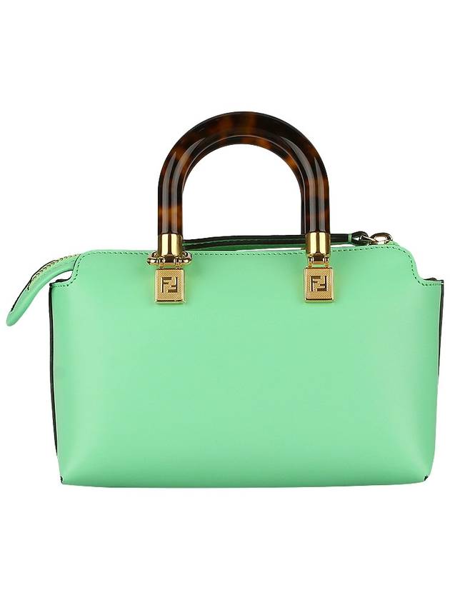 By The Way Small Leather Tote Bag Green - FENDI - BALAAN 6