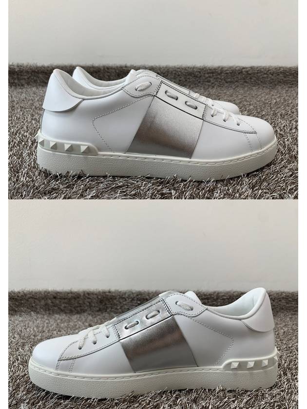 Hidden Open Men s Sneakers Silver 40 250 - VALENTINO - BALAAN 6