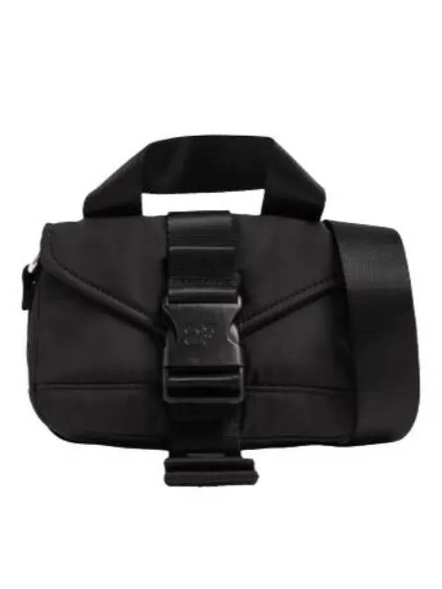 Women's Recycled Tech Mini Cross Bag Black - GANNI - BALAAN 2