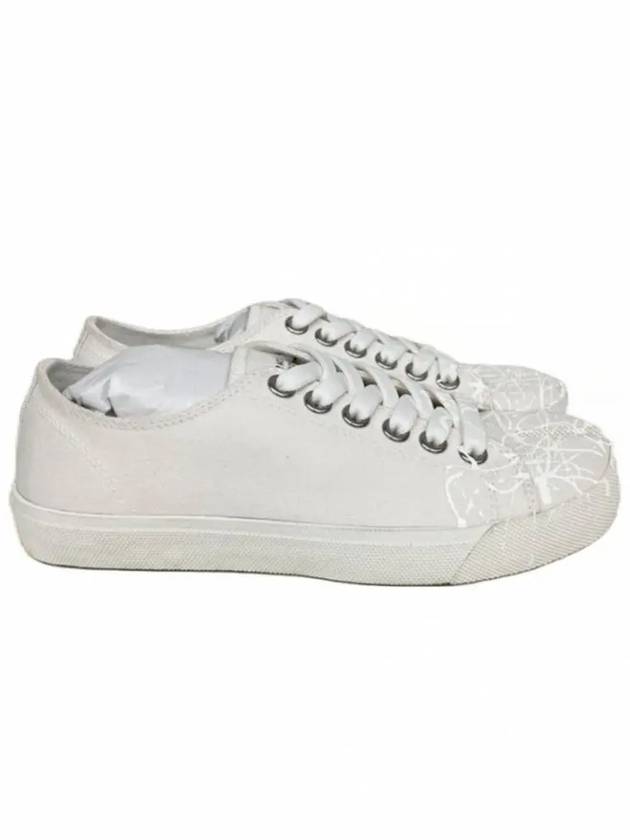 Painting Tabi Low Top Sneakers White - MAISON MARGIELA - BALAAN 2