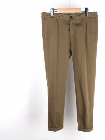 Chino Pants Khaki G24U502 A1 - GOLDEN GOOSE - BALAAN 1