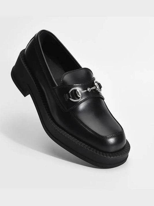 719754 Horsebit Shoes Black - GUCCI - BALAAN 1