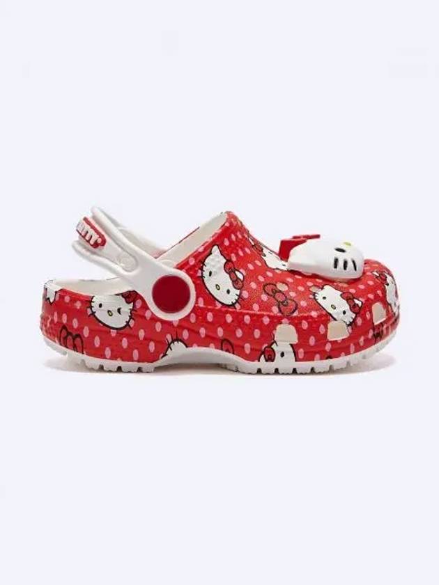 Kids Hello Kitty Classic Clog Toddler Sandals Red - CROCS - BALAAN 1