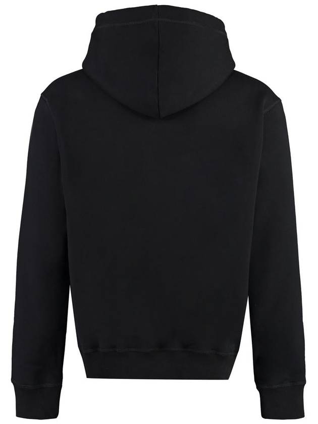 Logo Print Drawstring Hoodie S79GU0010S25516 - DSQUARED2 - BALAAN 3