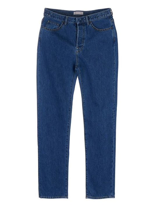 medium denim jeans blue - VALENTINO - BALAAN.
