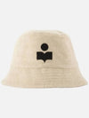 Logo Corduroy Bucket Hat Beige - ISABEL MARANT - BALAAN 3