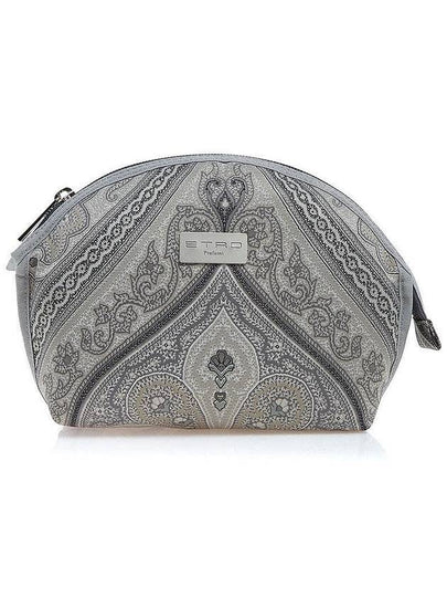 Profumi Logo Patch Pouch Bag Gray - ETRO - BALAAN 2