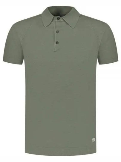 Filo Di Scozia Polo Shirt Green - CP COMPANY - BALAAN 2