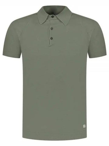 Filo Di Scozia Polo Shirt Green - CP COMPANY - BALAAN 1