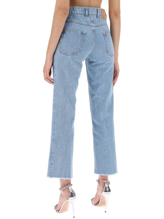 low-waisted cropped jeans - MAGDA BUTRYM - BALAAN 3