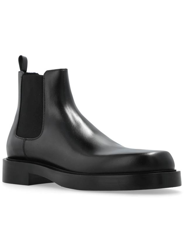 Lanvin Leather Chelsea Boots ‘Banjo’, Men's, Black - LANVIN - BALAAN 4