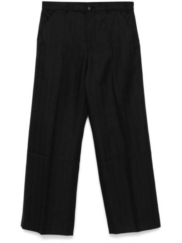 Sailor Maitre D Wool Straight Pants Black - OUR LEGACY - BALAAN 1