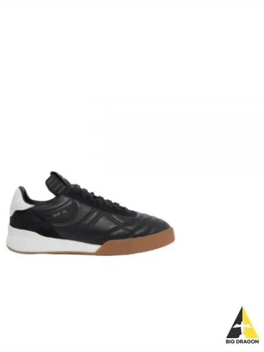 Club 02 Leather Low Top Sneakers Black - COURREGES - BALAAN 2