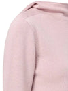 24SS PAPRICA wool hood knit light pink 2419361071 007 - MAX MARA - BALAAN 4