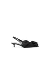 Knife Chemise 40mm Slingback Heels Black - BALENCIAGA - BALAAN 2