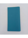 Silk'In Classic Long Wallet Blue - HERMES - BALAAN 2