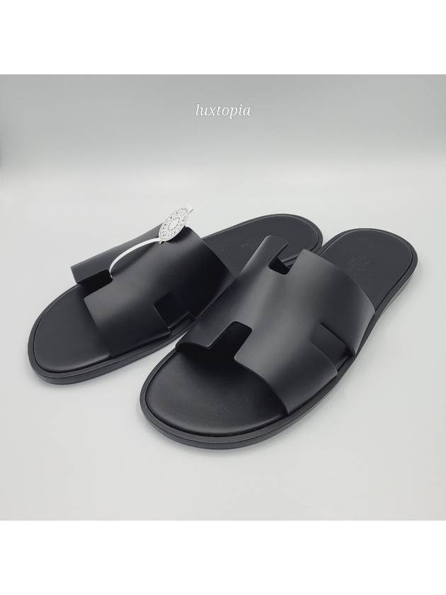 Izmir Sandals Noir - HERMES - BALAAN 2