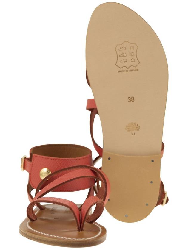 Sandals 70315LKA 218 STRAWBERRY - LONGCHAMP - BALAAN 6