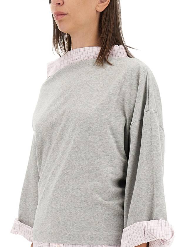 COTTON SHIRT SWEATSHIRT - DRIES VAN NOTEN - BALAAN 4