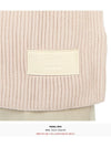 Logo Patch Basic Knit Top Powder Pink - AMI - BALAAN 9