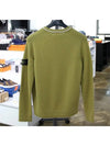 Wappen Patch Wool Knit 513A3 Mustard - STONE ISLAND - BALAAN 3