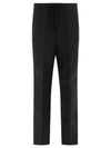 Signature Stitch Logo High Waist Wide Pants Black - MAISON MARGIELA - BALAAN 2