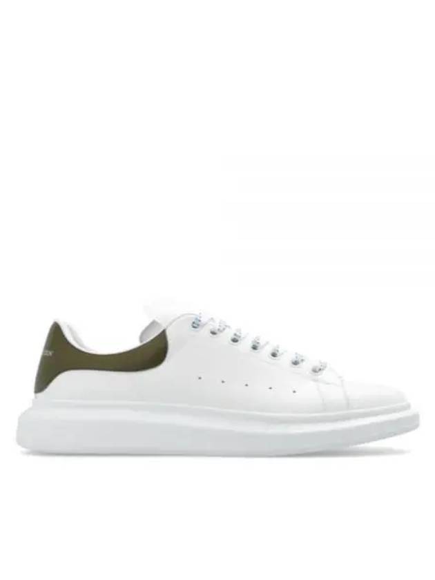 Oversized Leather Low Top Sneakers White - ALEXANDER MCQUEEN - BALAAN 2