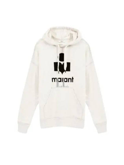 Miley Logo Hoodie Ecru - ISABEL MARANT - BALAAN 2