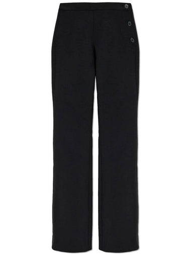 Courrèges Wool Trousers, Women's, Black - COURREGES - BALAAN 1