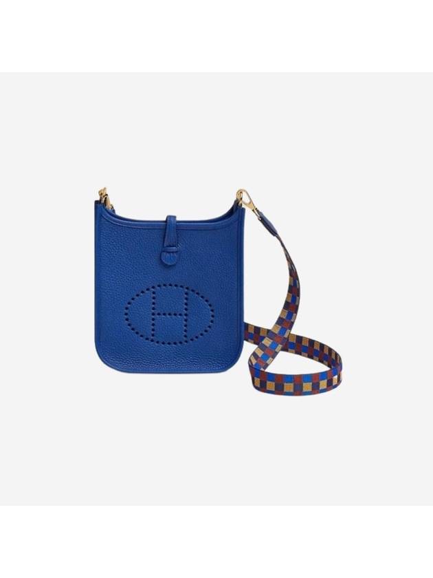 Evelyne 16 Cross Bag Blue Royal - HERMES - BALAAN 1